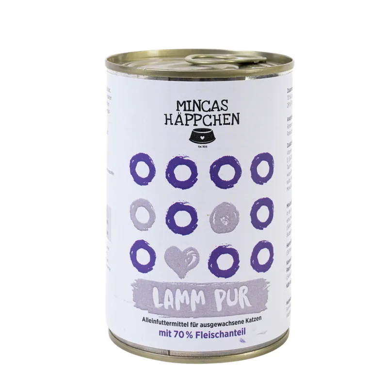 Billig MINCAS HÄPPCHEN Lamm pur 400 g